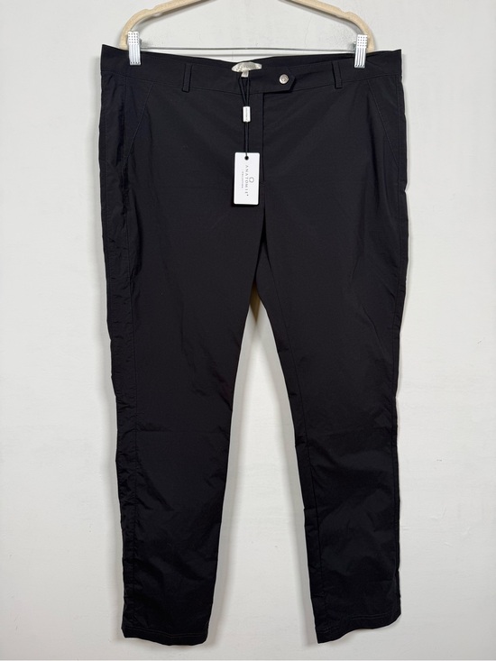 Anatomie Pants - NWT Anatomie Women's Black Techno Chino Mid Rise Travel Pant Sz XL (12/14)